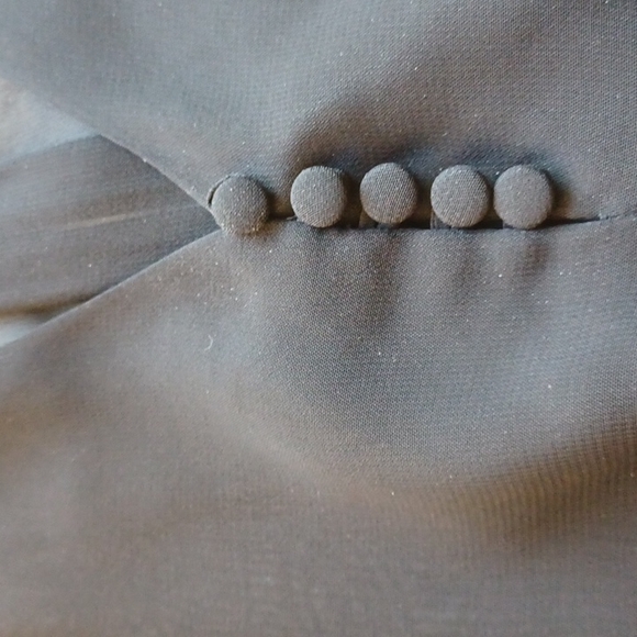 TOPSHOP BLACK BLAUSE  Size 4 - Picture 4 of 6